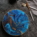 Красивая тарелка MARONE синяя
